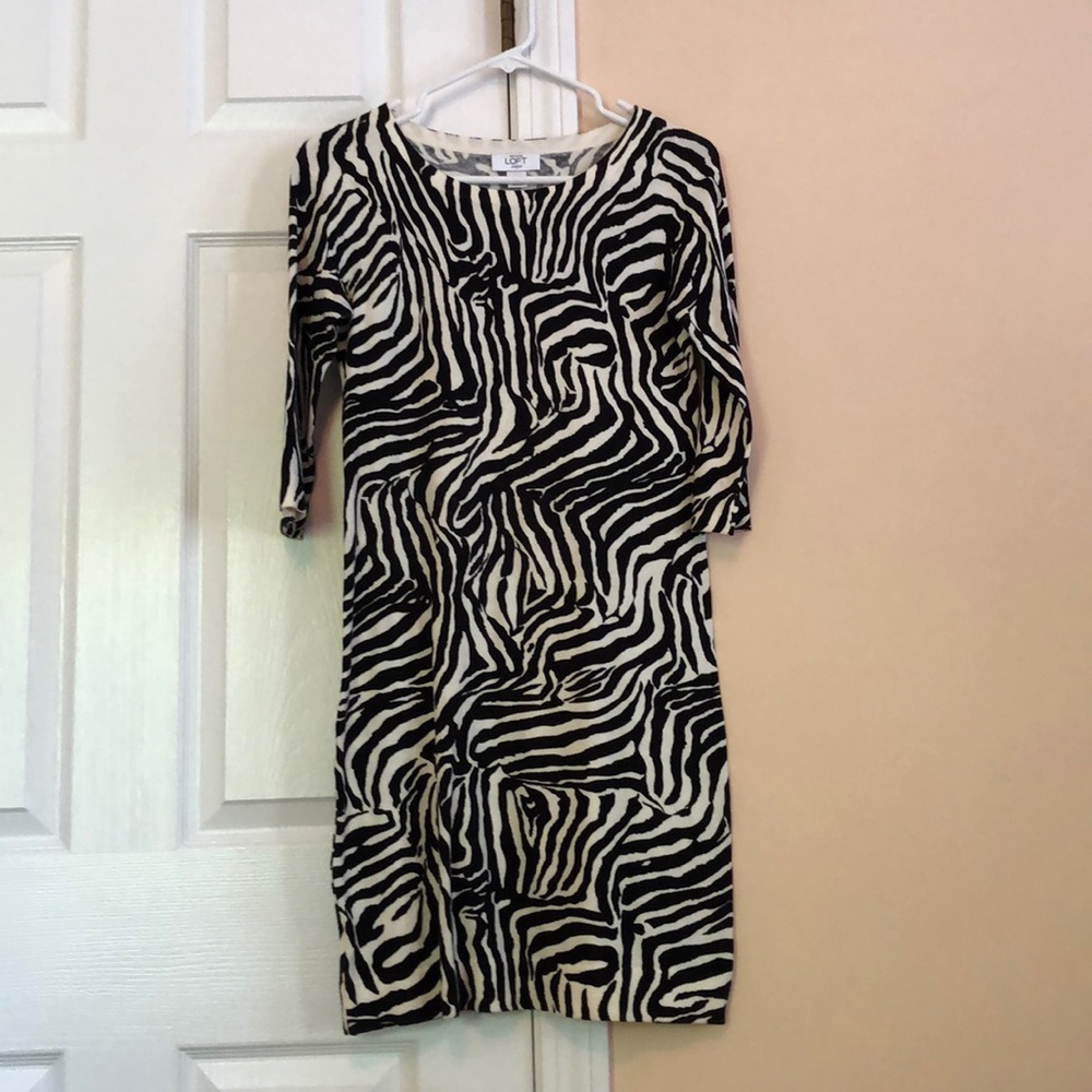 Zebra print long sleeve